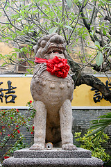 Image showing Asian statue