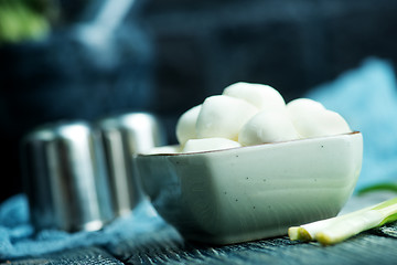 Image showing mozzarella