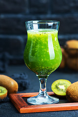 Image showing kiwi smoothie