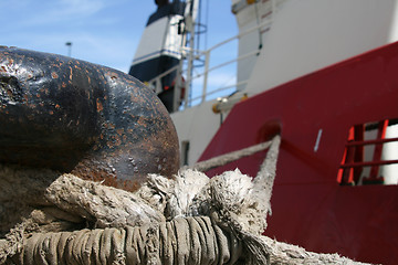 Image showing Ship at the bey