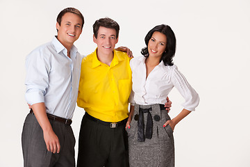 Image showing Young Professional People