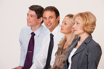 Image showing Young Professional People