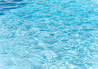 Image showing pool water