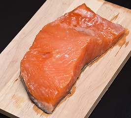 Image showing piece of red fish