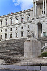 Image showing Monumental Portuguese Parliament 