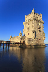 Image showing Belem Tower - Torre De Belem In Lisbon, Portugal 