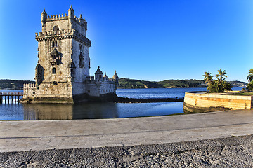 Image showing Belem Tower - Torre De Belem In Lisbon, Portugal 