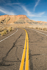 Image showing Rural Road No Maintenance Utah Back Country