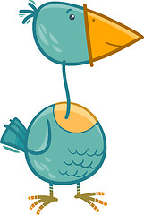 Image showing bird cartoon illustration