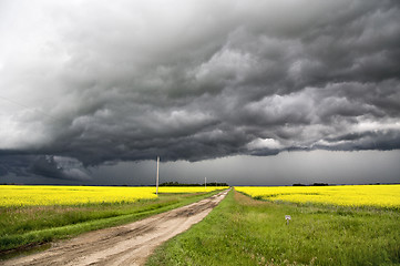 Image showing Storm Clouds Saskatchewan