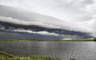 Image showing Storm Clouds Saskatchewan