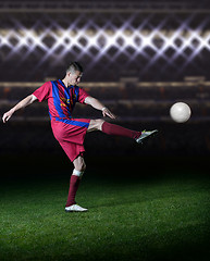 Image showing soccer player