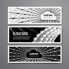 Image showing Cloud data connection technology.