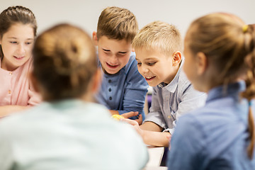 Image showing group of happy kids