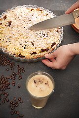 Image showing Homemade cake, Coffee and cake.