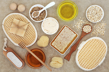 Image showing Natural Products for Skin Health Care