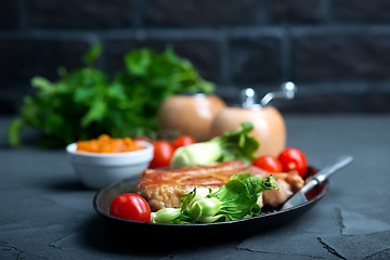 Image showing fried steak