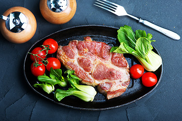 Image showing fried steak