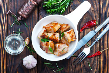 Image showing fried meat