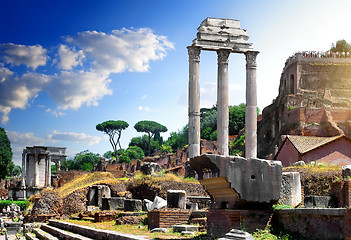 Image showing Ruins of Roman Forum