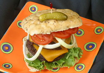 Image showing cheeseburger