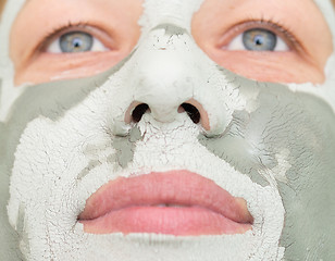 Image showing clay mask