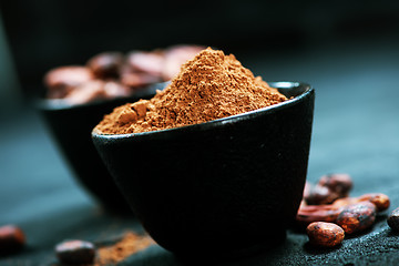 Image showing beans with powder