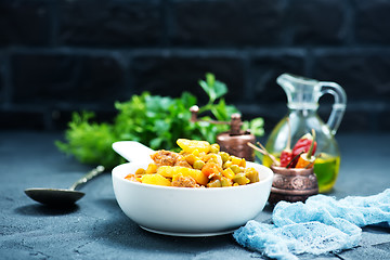 Image showing fried vegetables