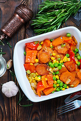 Image showing fried vegetables