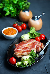 Image showing fried steak