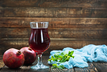 Image showing pomegranate juice