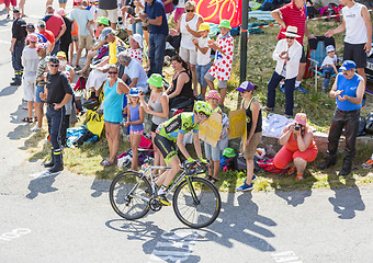 Image showing The Cyclist Daniel Martin on Col du Glandon - Tour de France 201