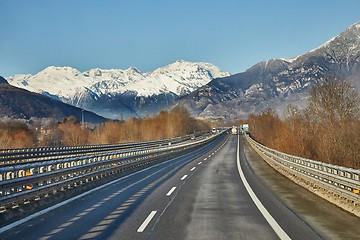 Image showing Highway in Italy