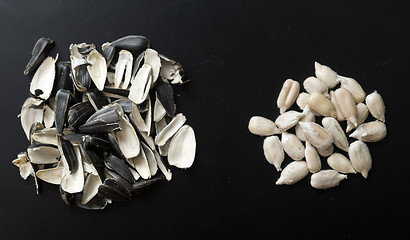 Image showing sunflower seeds