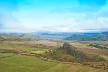 Image showing mountains in beauty day