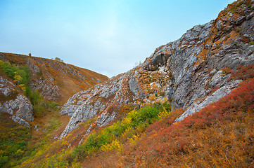 Image showing mountains in beauty day