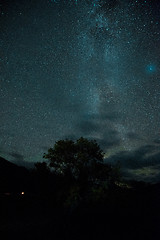Image showing Night stars sky