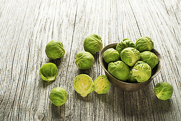 Image showing Brussels sprouts