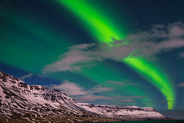 Image showing Amazing northern lights in Iceland