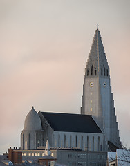 Image showing Hallgrimskirkja church in Reykjavik