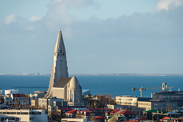 Image showing Reykjavik city panorama