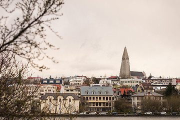 Image showing Reykjavik city landscape