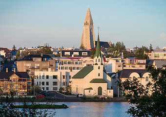 Image showing Reykjavik city landscape