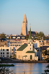 Image showing Reykjavik city landscape