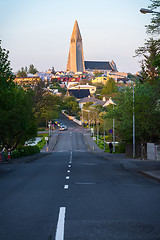 Image showing Reykjavik city landscape