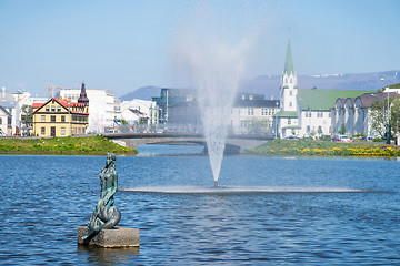 Image showing Reykjavik city landscape