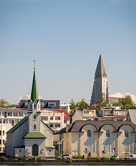 Image showing Reykjavik city panorama