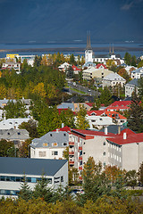 Image showing Reykjavik city panorama