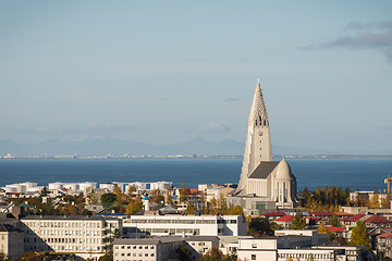 Image showing Reykjavik city panorama