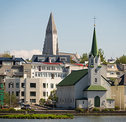 Image showing Reykjavik city panorama